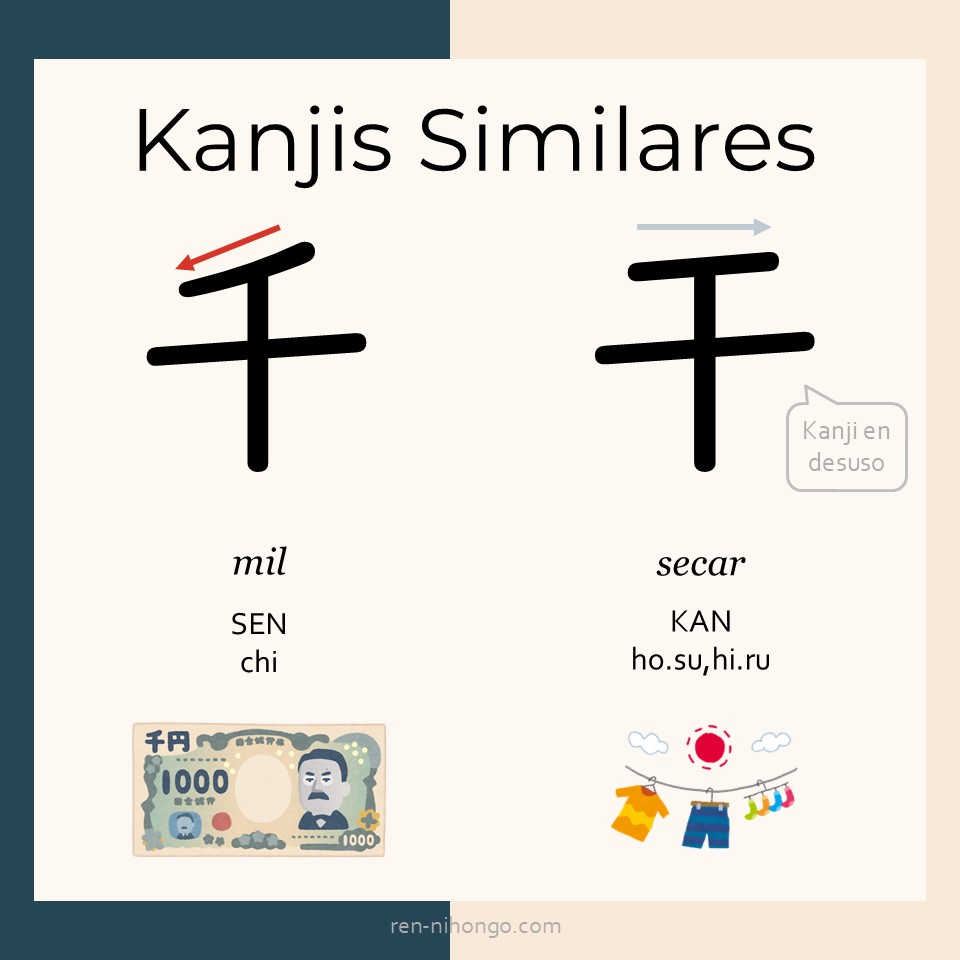 千(mil) vs 干(secar)